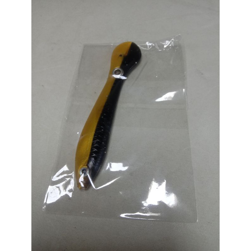 UMPAN PANCING MODEL IKAN BAHAN KARET SILICON LEMBUT 10CM WARNA RANDOM