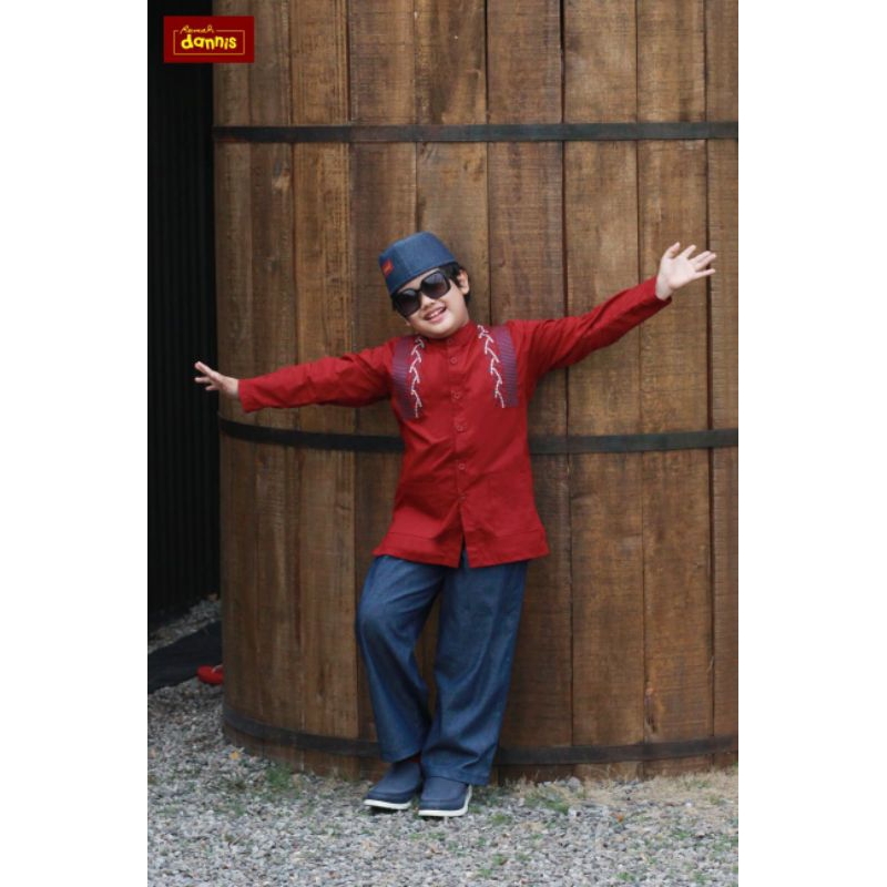 Baju Anak Laki size  0 ( utk anak usia 6- 12 bulan) Dannis Collection