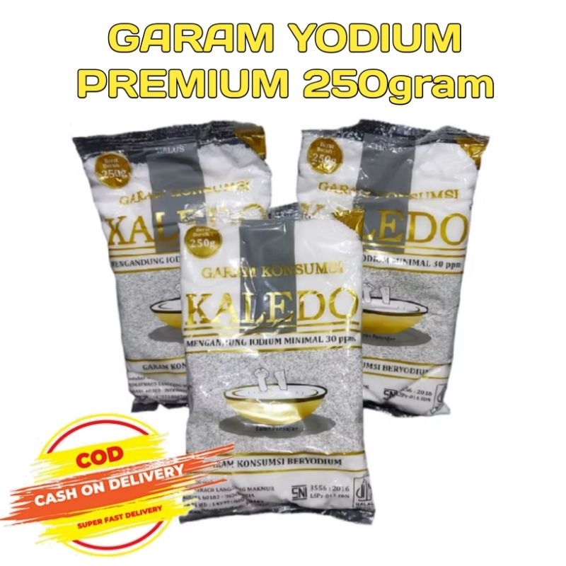 

Garam Beryodium kaledo ukuran ( 250gram / 1pcs )