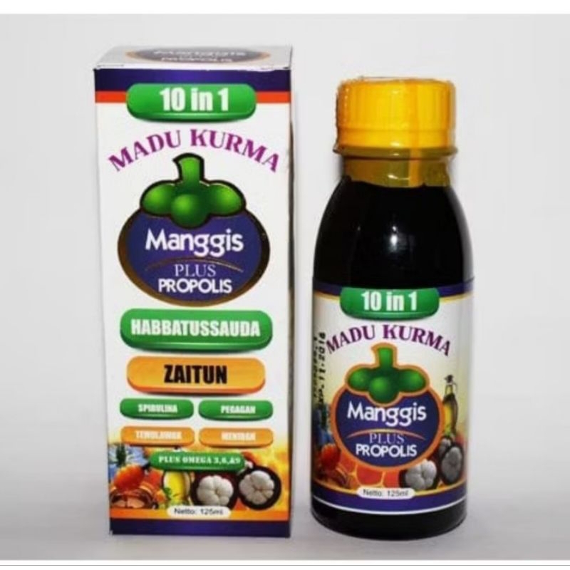 

Madu Kurma Manggis Plus Propolis 10 in 1