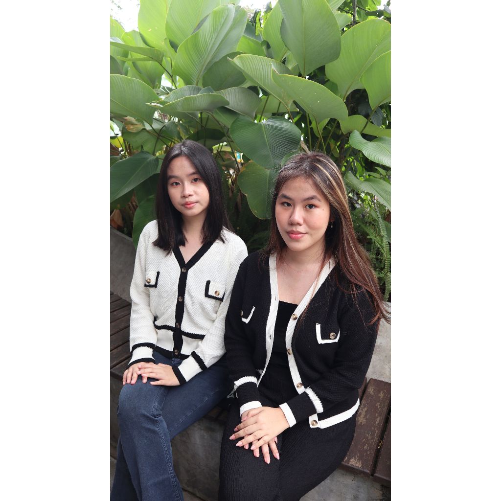 Slover - Arin Cardigan - Korean Knit Cardigan - Sweater Korea - Rajut Premium