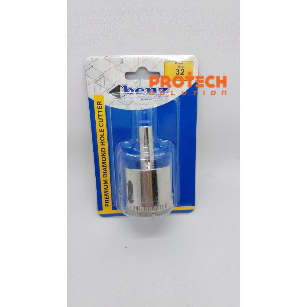 Mata Bor kaca 32mm / Diamond hole cutter / Mata intan bor kaca Benz