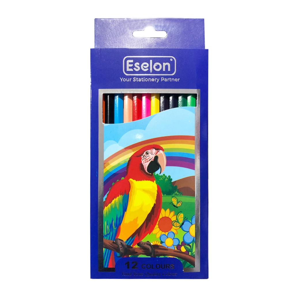 

Pensil Warna 12 Colors CP 1202 ESELON / Colour Pencils / Pensil untuk Mewarnai