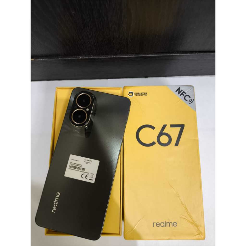 REALME C67 8/128GB SECOND FULLSET GARANSI