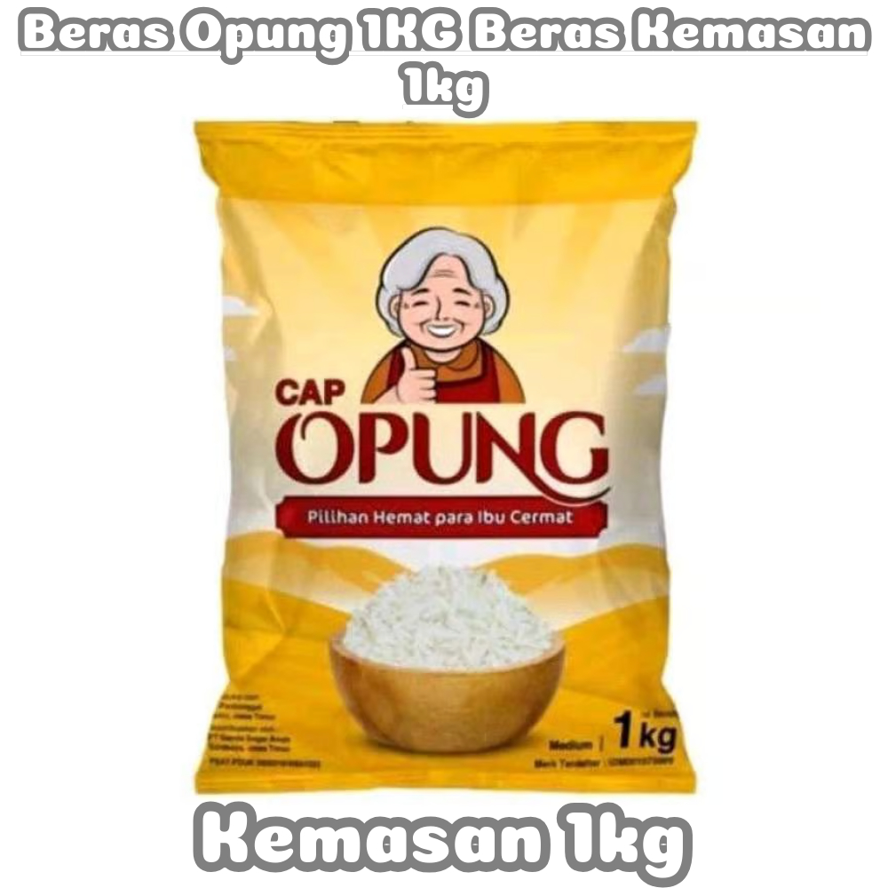 

Jual Beras Premium Cap Opung Kemasan 1kg | SHOPEE INDONESIA