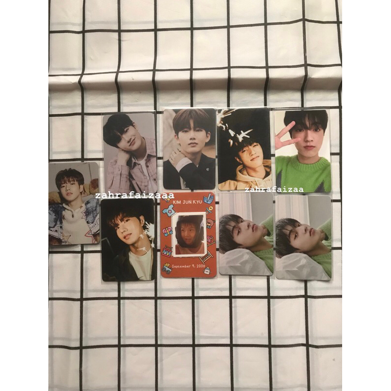 PHOTOCARD PC TREASURE HARUTO JUNKYU WELKOL BOBOAN KEMBANG API TREASURE EFFECT MY TREASURE