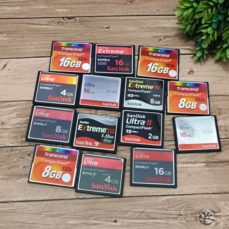 MEMORY CF 1GB 2GB 4GB 8GB 16GB 32GB BAGUS NORMAL