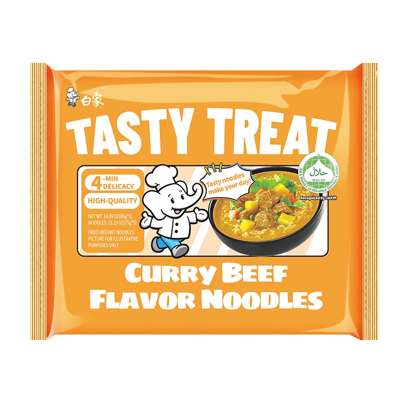 

BAIXIANG - Mie Instan Tasty Treat Curry Beef Flavour