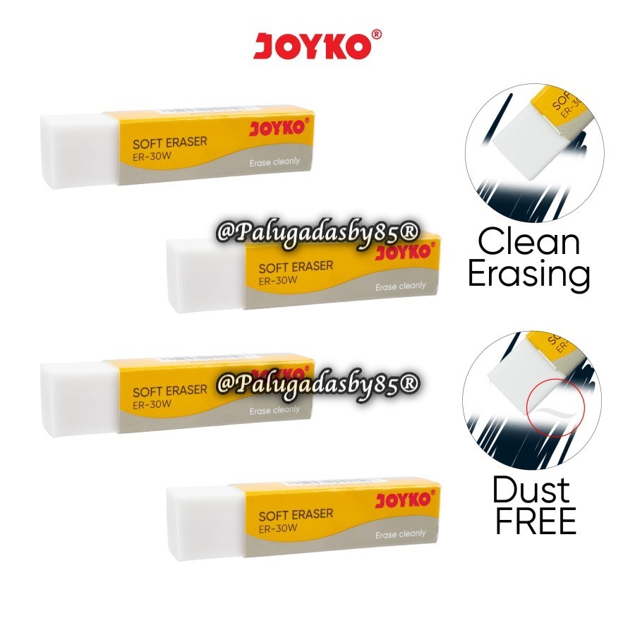 

(1 Biji) Penghapus JOYKO ER-30W Putih / Eraser Penghapus Joyko ER-30W / Eraser Joyko ER-30W / Joyko ER 30W / Joyko ER30W / ER 30 W