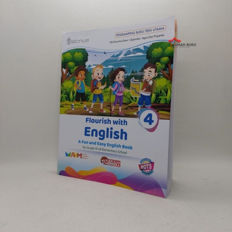 Bahasa Inggris Platinum Tiga Serangkai kelas 4 Kurikulum Merdeka