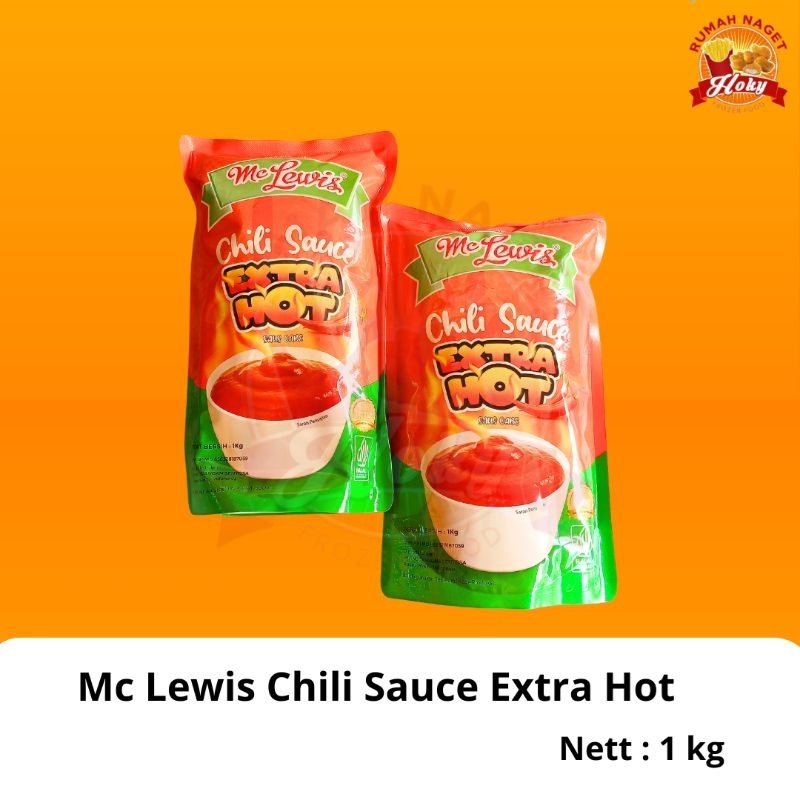 

Mc Lewis Saus Sambal Extra Hot 1 Kg