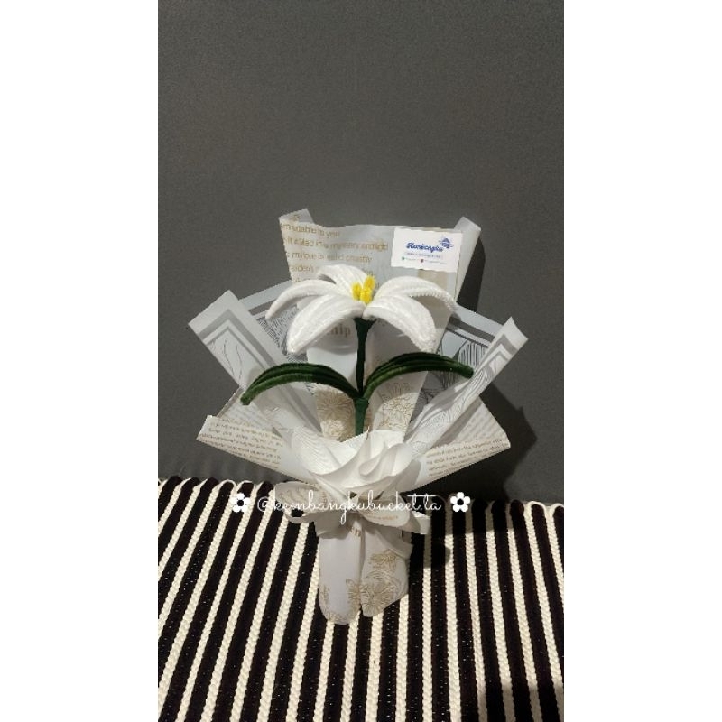 BUCKET SINGLE FLOWER | BUCKET MINI HOLOGRAM | BUCKET KAWAT BULU | BUCKET KEKINIAN | BUCKET TERBARU