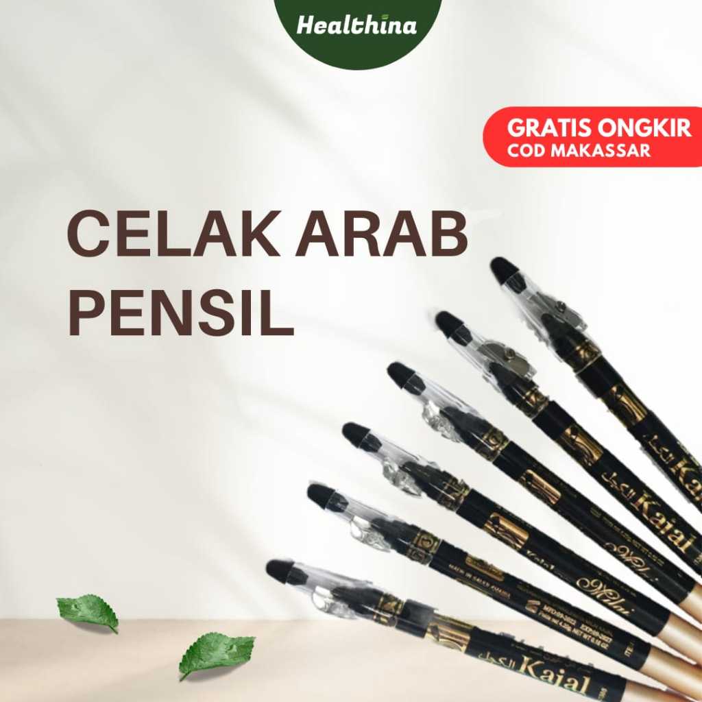 Celak Arab Pencil/Pencil Celak Kajal Water proof/Oleh-oleh Haji/(COD MAKASSAR)