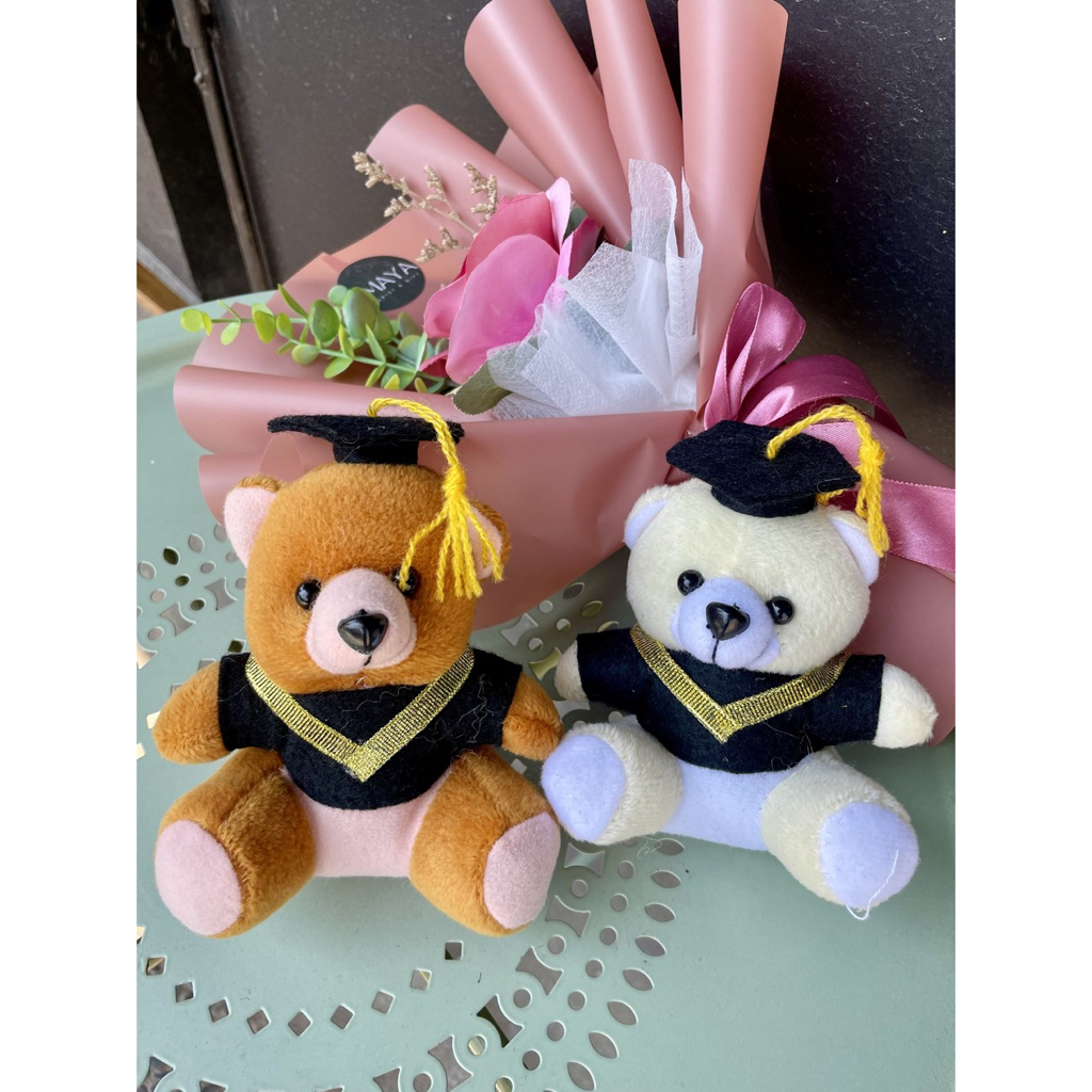 Boneka Teddy Bear Beruang Wisuda Kecil