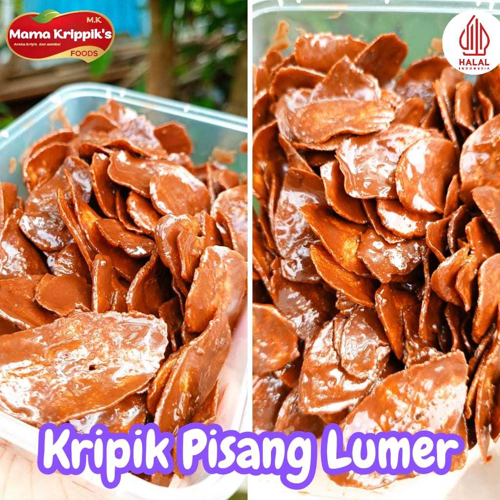 

keripik Pisang Lumer Coklat Goroho Manado