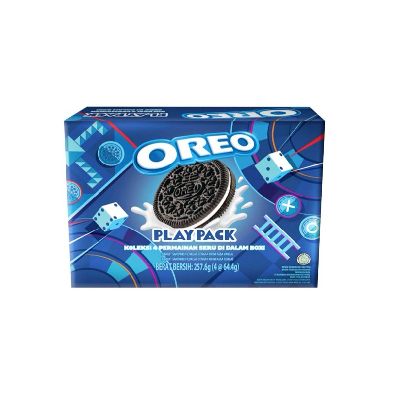 

Oreo Playpack - OREO VANILA CHOCO PLAYPACK 4X64.4G