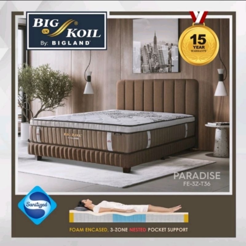 Bigkoil Springbed Paradise ( Mattress Only )