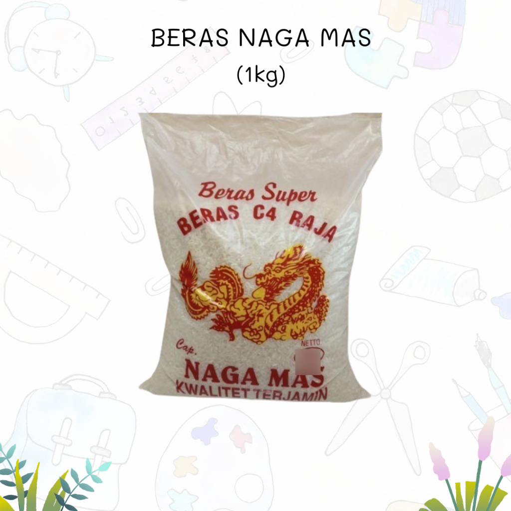 

BERAS SUPER CAP NAGA MAS 1kg