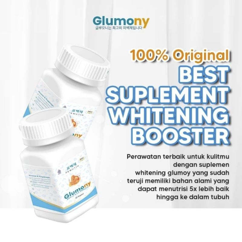 Glumony Whitening Booster | Pemutih Badan Glumony