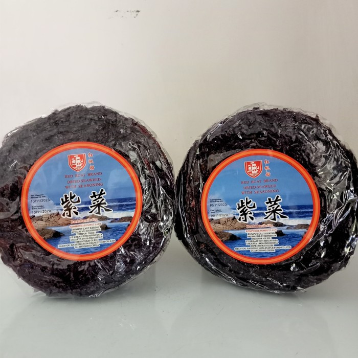 

RUMPUT LAUT KERING IMPORT RED BOAT CICHAI ZI CHAI CICAI ZI CAI DRIED SEAWEED CECAI MAKANAN JEPANG SUSHI MAKANAN RINGAN SUPLIER HOTEL RESTAURAN KATERING BANDUNG