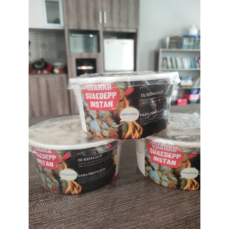 

cuanki suedepp instan enak plus minyak bawang