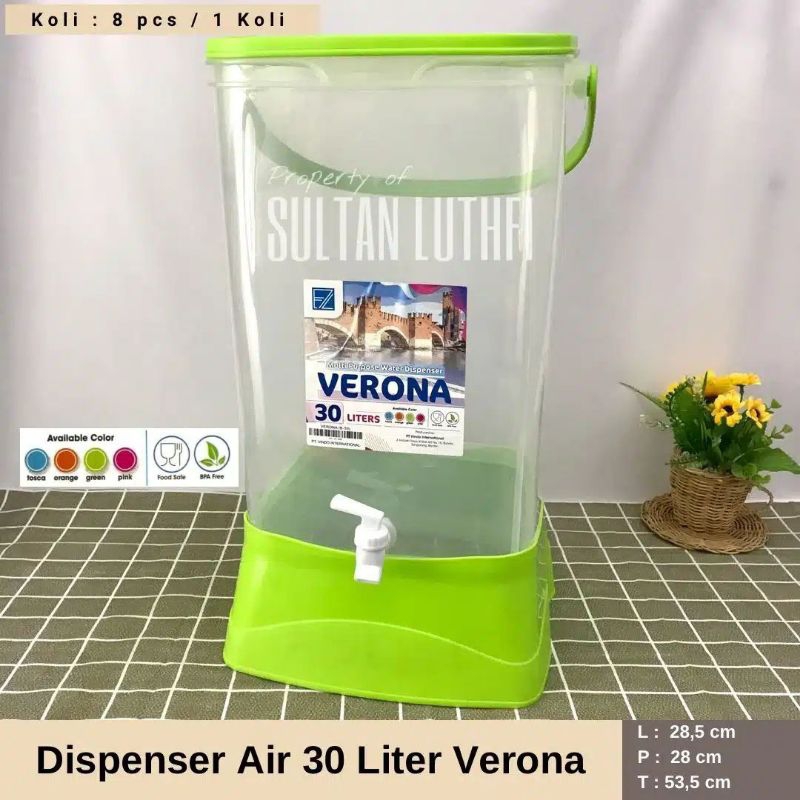 Dispenser verona 30 liter dispenser air dispenser es dispenser ice dispenser jualan