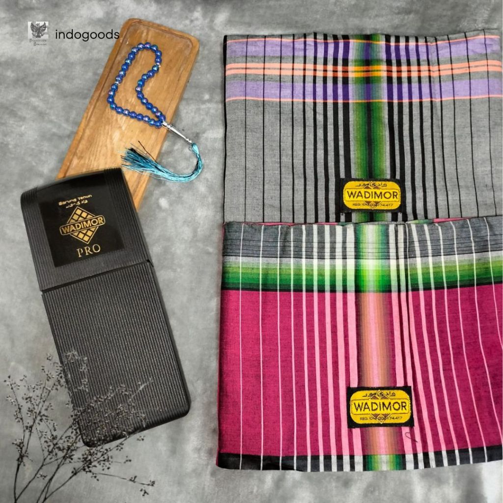 Sarung Wadimor Pria Tenun Kemasan Pro Premium Kotak Pensil [GROSIR/ECER MURAH]