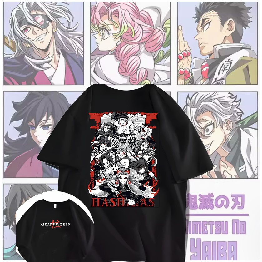 Kaos Demon Slayer Nine Hashira Anime Cartoon Figure TOMIOKA GIYUU/MUICHIRO/SHINOBU KOCHO Wanted 24s 