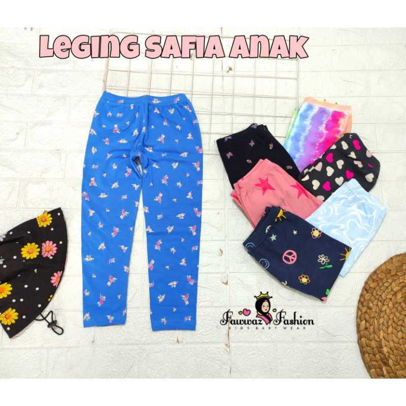 LEGING SAFIA/ LEGGING ANAK S,M L 1-6 TAHUN MATT SPANDEK