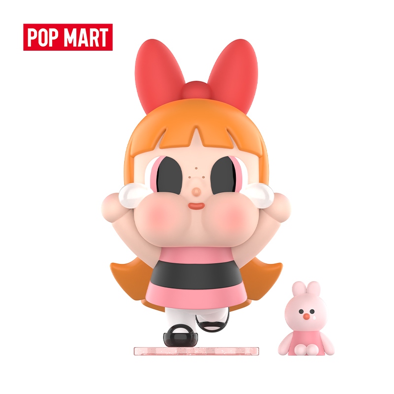 POP MART CRYBABY × Powerpuff Girls Series Blind Box Action Toys Figure Birthday Gift Kid Toy