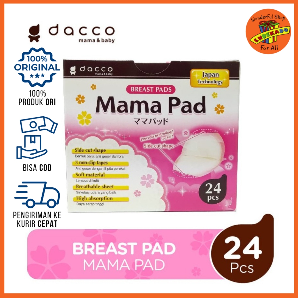 BREAST PAD DACCO MAMA PAD 24pc