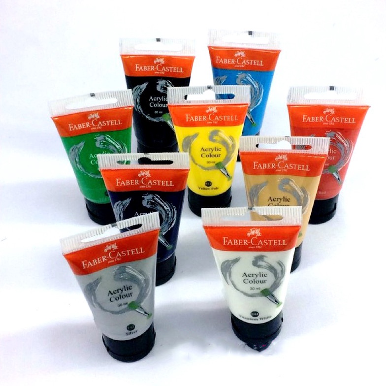 

KODE S13K CAT AKRILIK Faber Castell 75ML ACRYLIC COLOUR Faber Castell