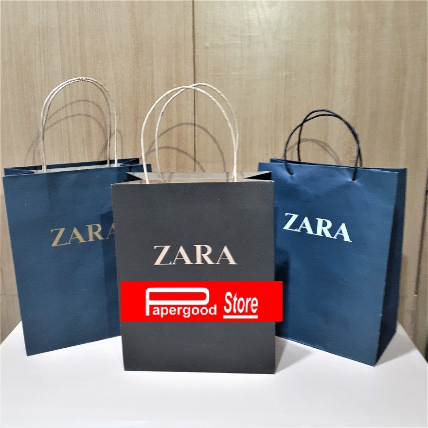 

Paper bag Zara collection small 25 x 20 x 10 cm