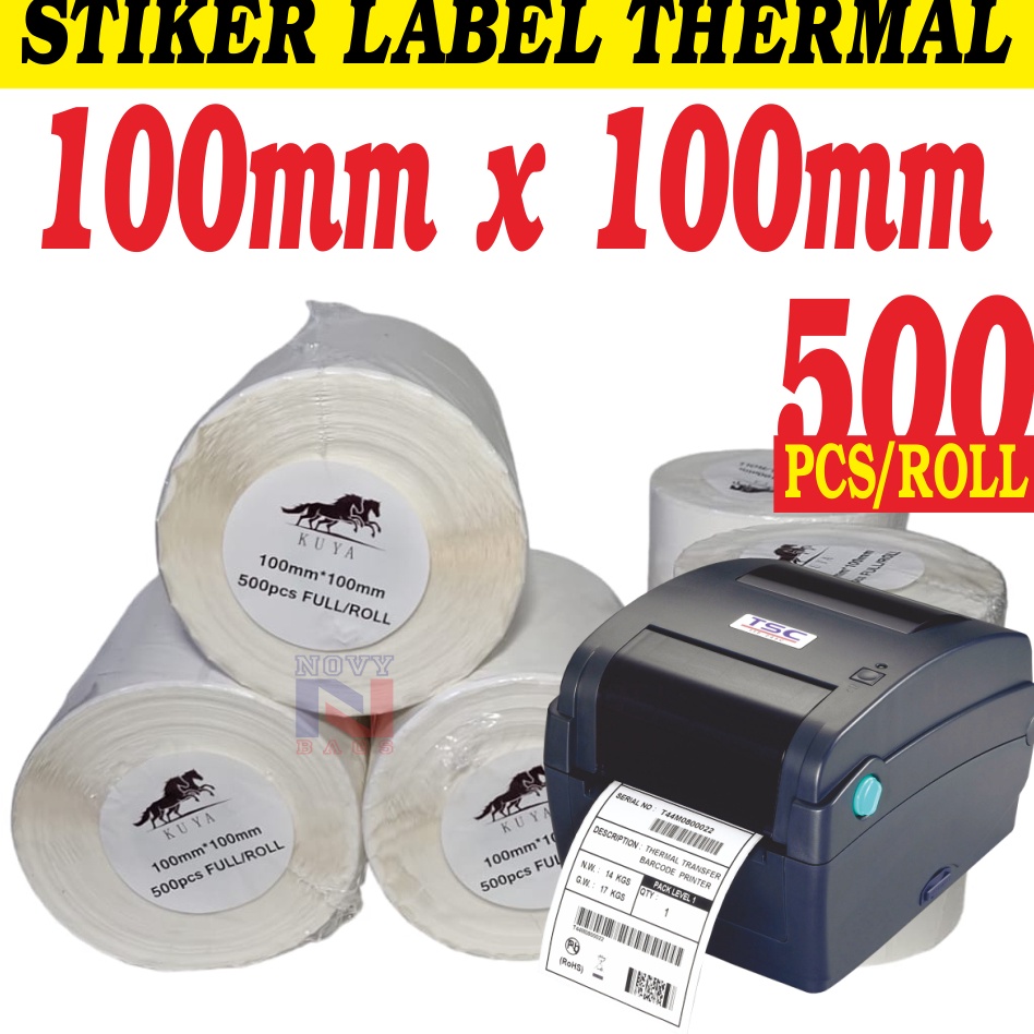 

KODE A45D STIKER THERMAL STIKER LABEL BARCODE RESI 1X1MM ISI 5ROLL Harga 1 Pcs