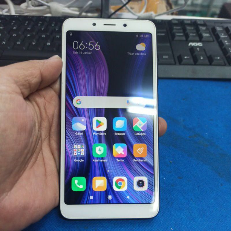 HANDPHONE BEKAS SECOND XIAOMI REDMI 6A 16/2 UNIT ONLY