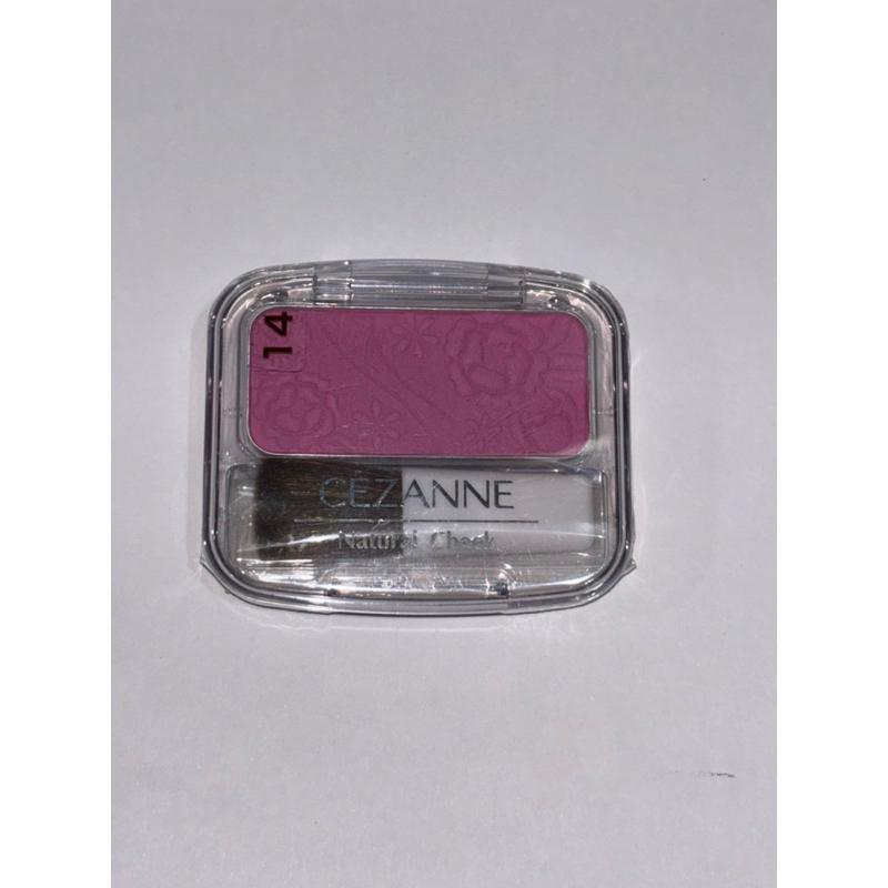 cezanne natural cheek blush no.14 violet pink