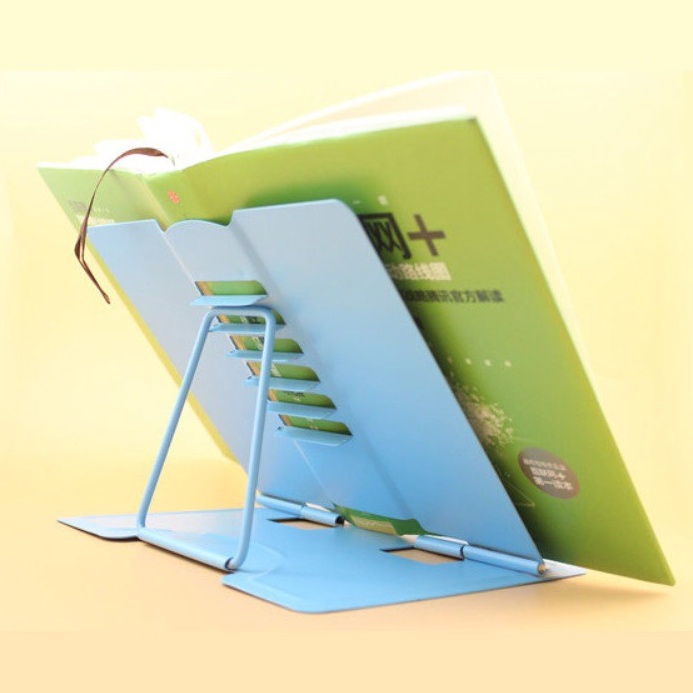 

KODE W84Q Pegangan Buku Majalah Berdiri dengan Pengganjal Halaman untuk Baca Buat PR Reading Book Holder