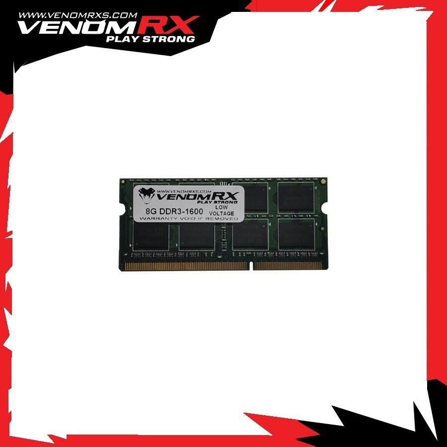 VenomRX Notebook RAM Sodimm DDR3L 8GB PC1600