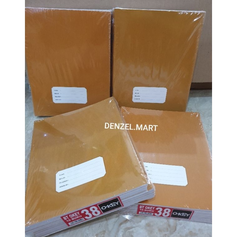 

KODE C79W Buku tulis OKEY isi 38 lembar 1 pak 1 buku