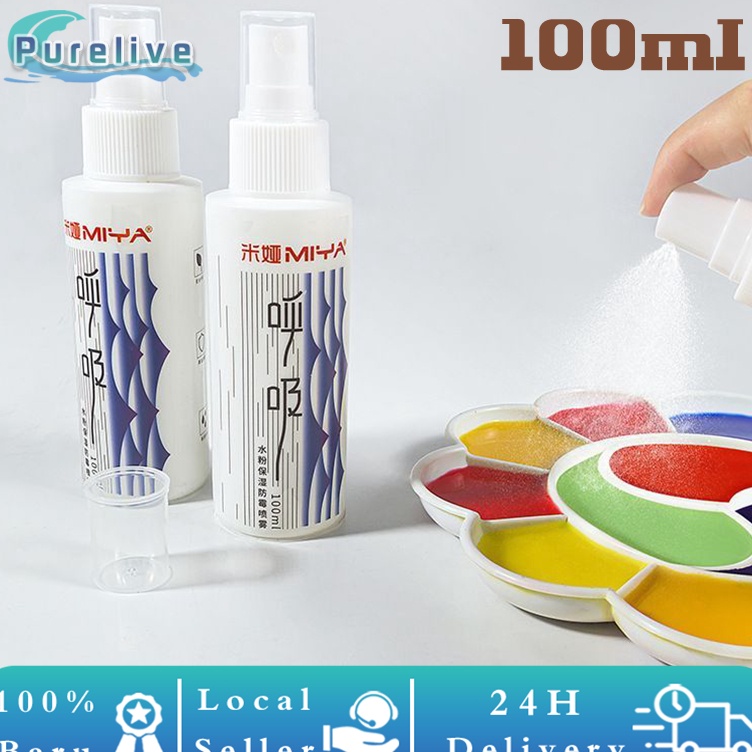 

KODE B16K 1ml Bottle Wetting Spray Moisturized Gouache Spray Anti Crack Moisturizing Spray