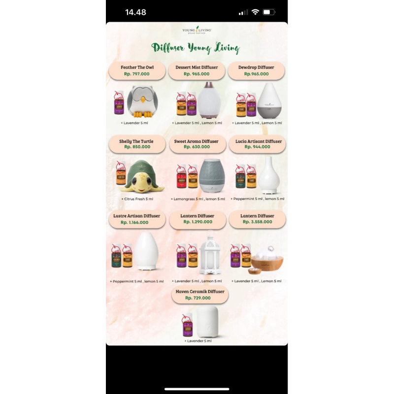 Diffuser Young Living