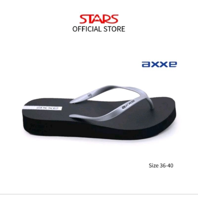 AXXE Sandal Jepit Wedges  Wanita Remaja/Dewasa