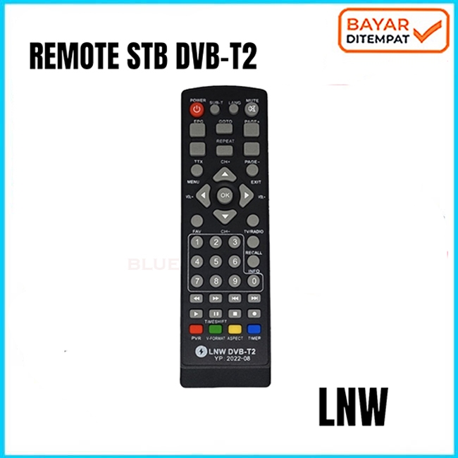 Remot Setop box luby dvbt2 01/02 remot digital luby dvbt2-01