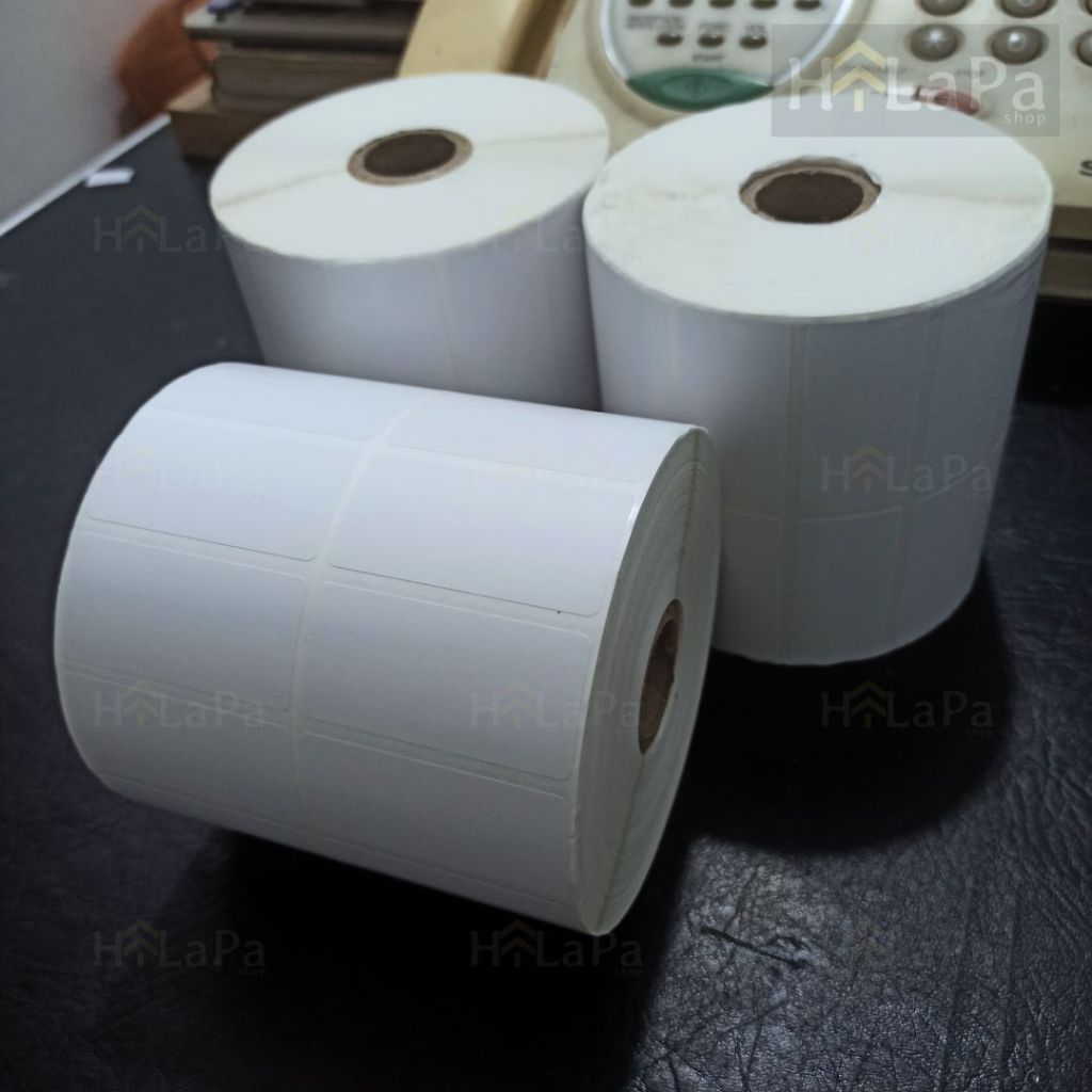 

Promo Label Barcode 52 X 25 - 52x25 mm - 52x25mm ( 2 Line ) Kertas Sticker Semicoated