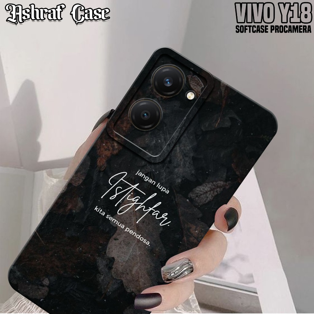 Case VIVO Y18 - Casing Hp VIVO Y18 Terbaru Motif QUOTES - Silikon Hp VIVO Y18 - Softcase Hp VIVO Y18