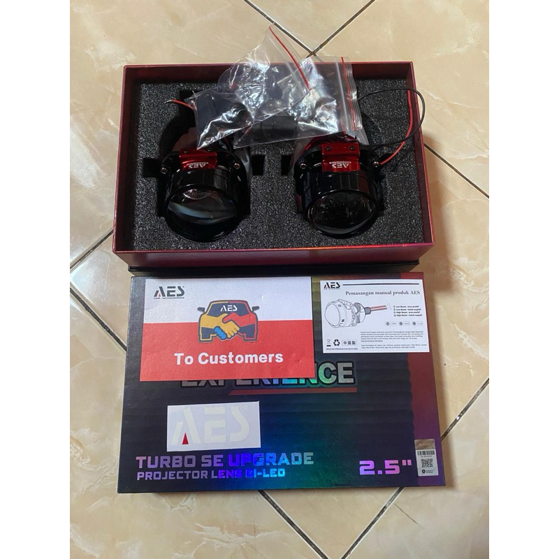 Bi-LED 2.5" AES Turbo SE UPGRADE | LED Projector Turbo SE 2,5 inch | Biled AES 2.5 inch Turbo SE Non