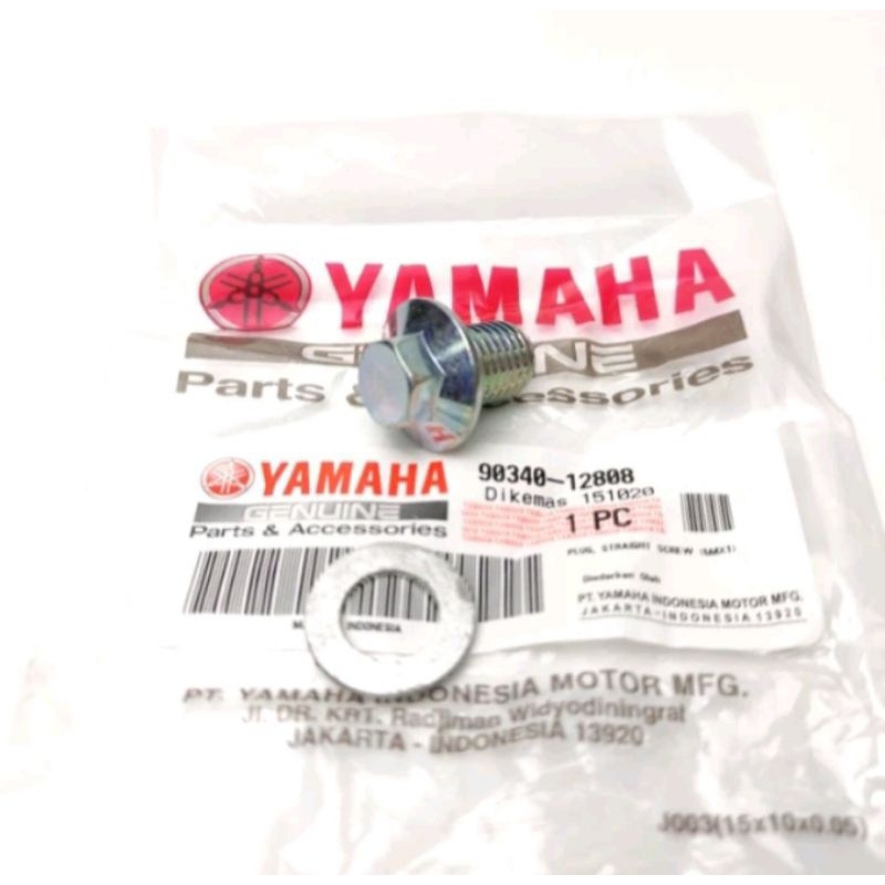 BAUT OLI PEMBUANGAN MIO JUPITER BAUT PEMBUANGAN OLI BAUT OLI BAWAH NMAX MIO M3 ORIGINAL YAMAJA + RIN