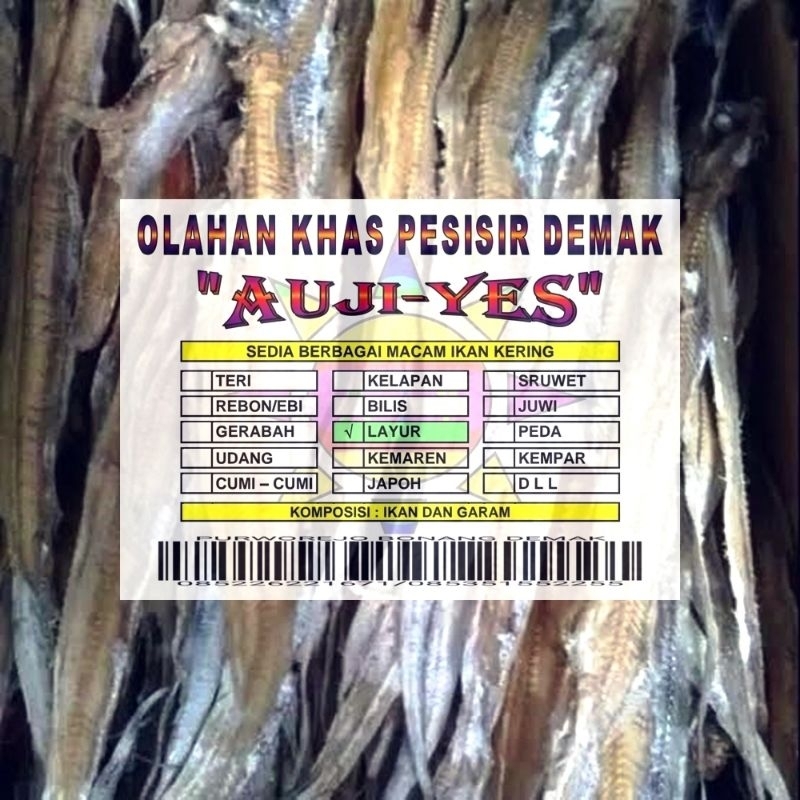 

GEREH IKAN LAYUR KHAS DEMAK 100 Gram