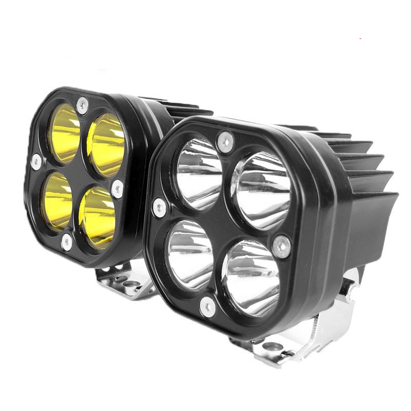 12V 24V Lampu Motor Tembak Lampu Led Sorot Mobil 40w Lampu Tembak Motor Kuning Worklight | Original 
