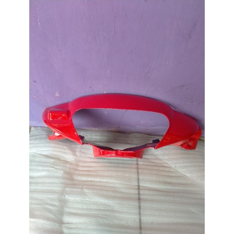 batok kepala depan Yamaha Mio sporty merah cabe - batok lampu depan Mio sporty merah cabe